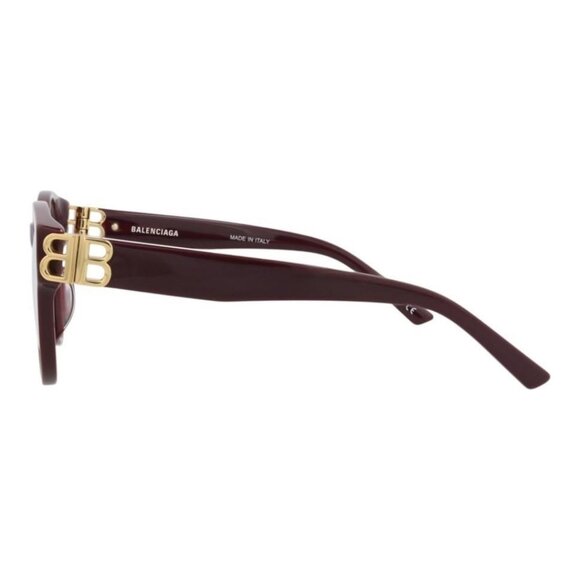 Balenciaga Womens Round/Oval Violet Violet Transparent Fashion Designer Eyewear - Picture 3 of 4